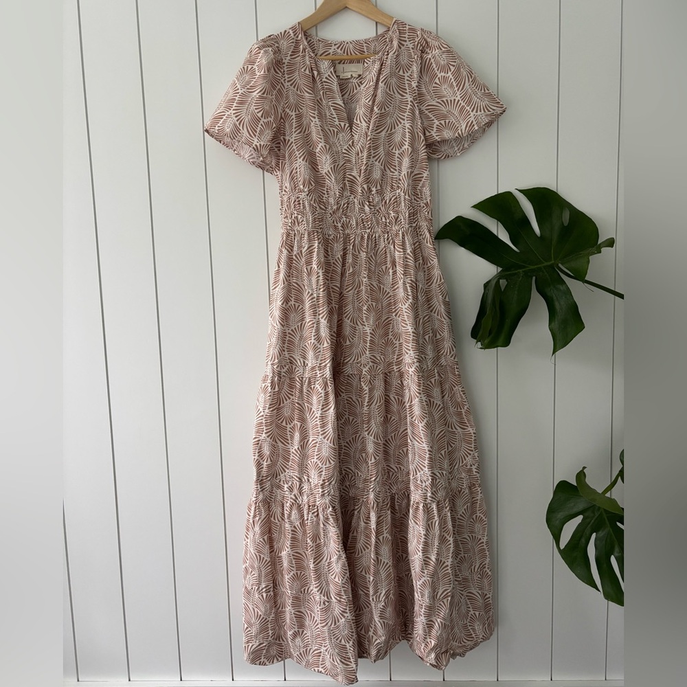 Anthropologie Somerset Maxi Dress in Sand